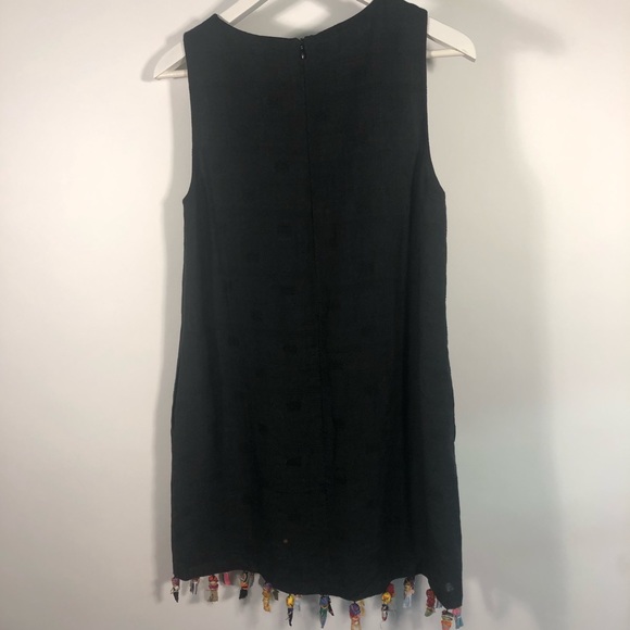 Rachel Antonoff Anthropologie black mini dress S - Picture 11 of 13